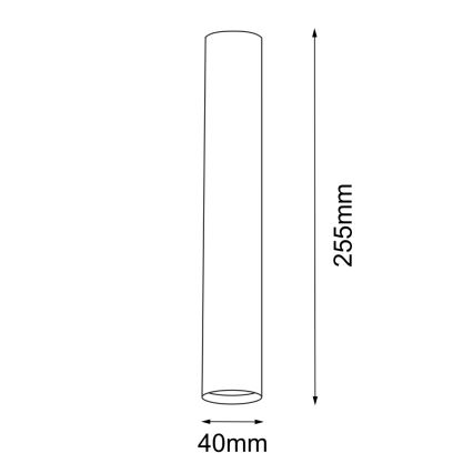 Shilo - Laevalgusti vannituppa 1xGU10-MR11/15W/230V IP44 must