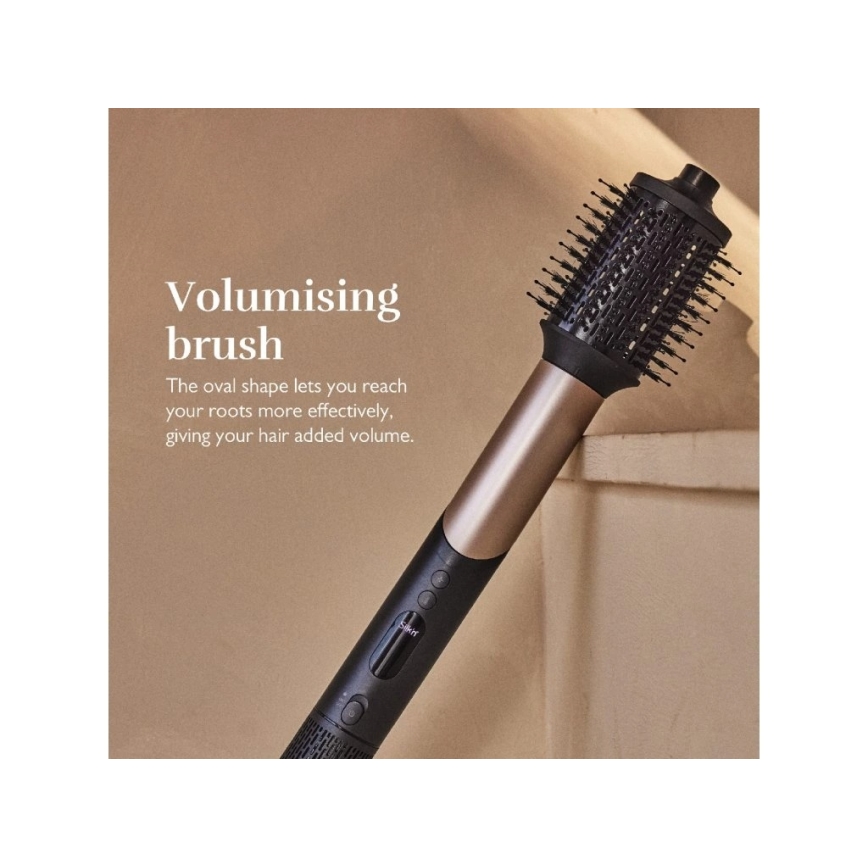 Silk’n - Juukseföön SILKYAIR FLEX 230V must/kuldne