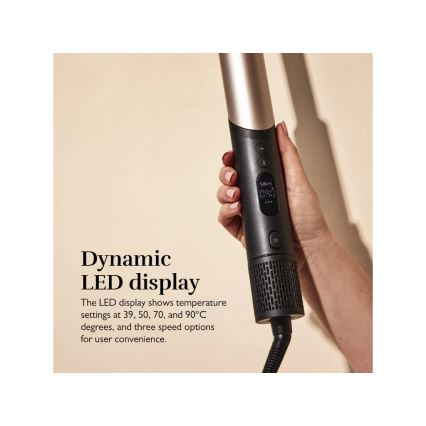 Silk’n - Juukseföön SILKYAIR FLEX 230V must/kuldne