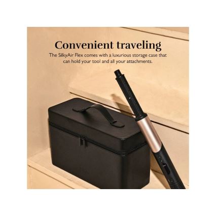 Silk’n - Juukseföön SILKYAIR FLEX 230V must/kuldne