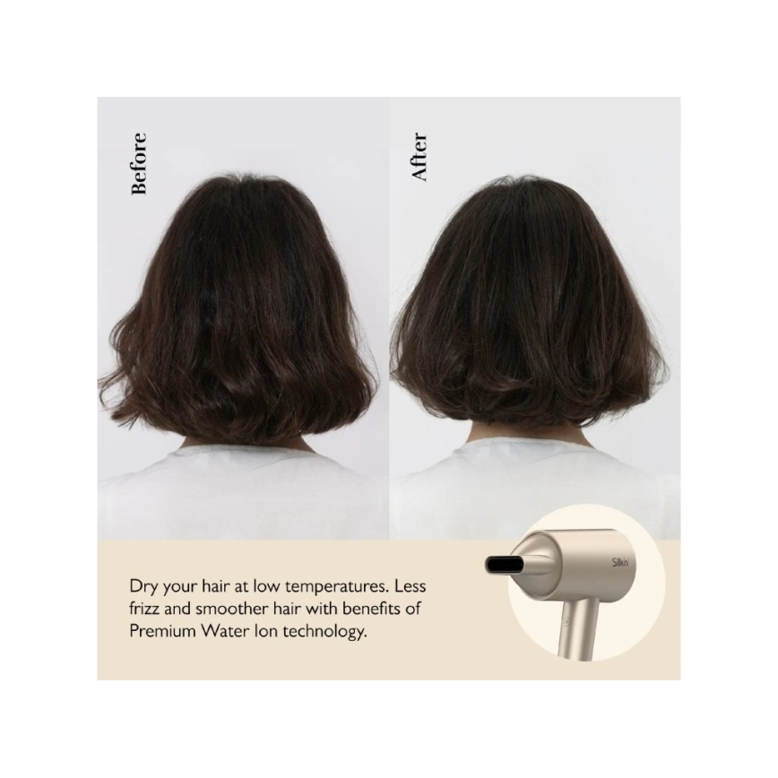 Silk’n - juuksekuivati SILKYAIR PRO 1600W/230V kuldne