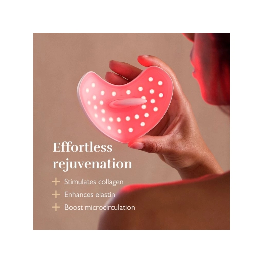 Silk’n - LED-teraapiline huulemask LED/5V 500 mAh beež