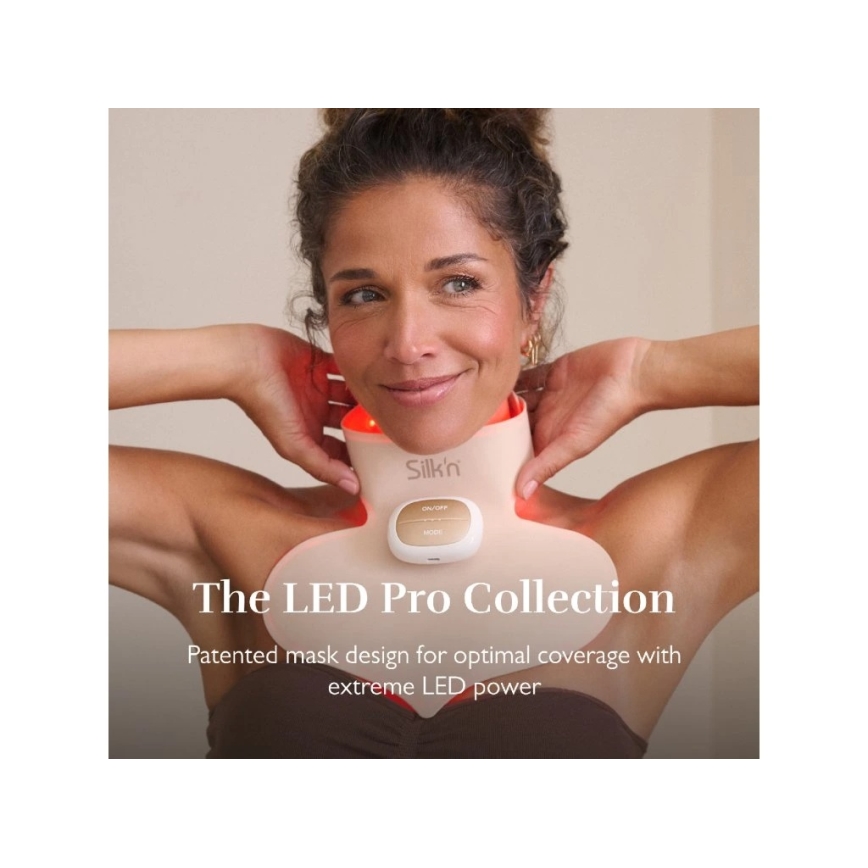 Silk’n - LED-terapeutiline rindkere mask LED/5V beež