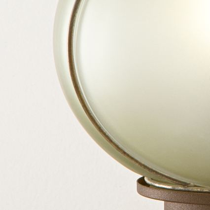 SIRU - Laualamp FLORET 1xE14/40W/230V pruun/hall Veneetsia klaas