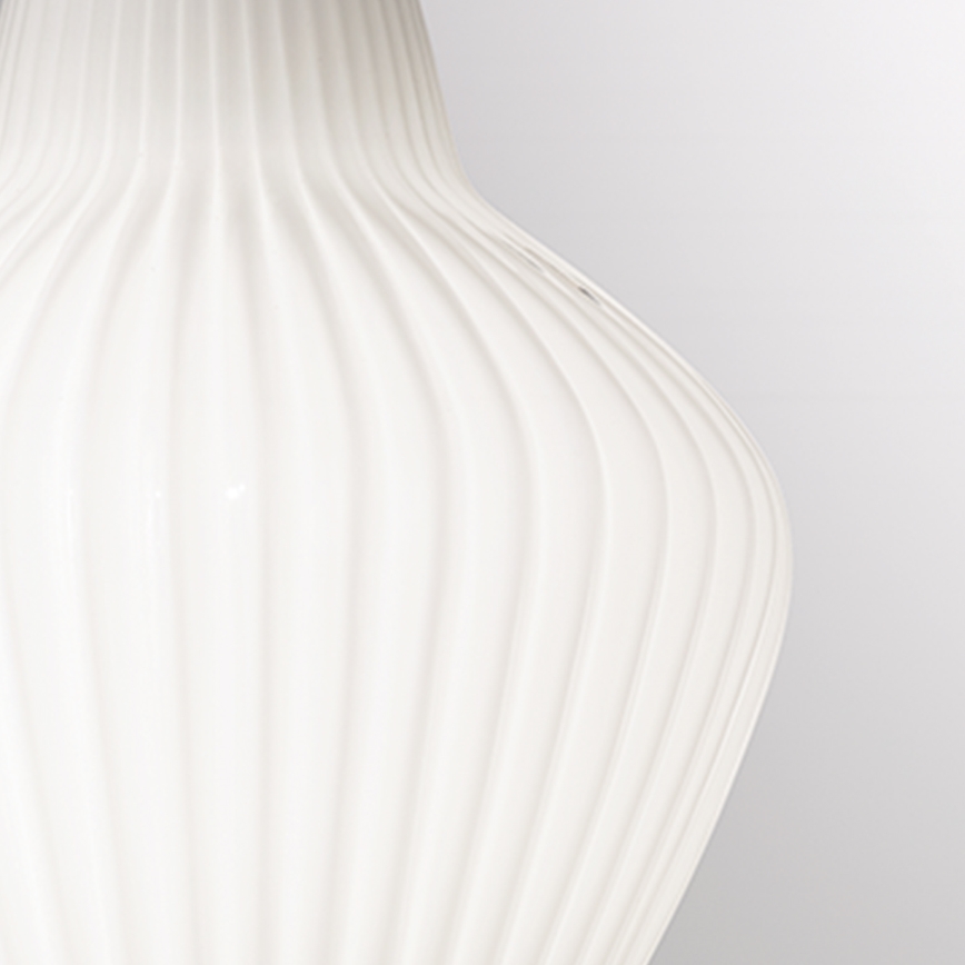 SIRU - Lühter LONDON 1xE27/60W/230V valge/läikiv kroom Veneetsia klaas