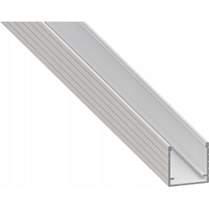Sisseehitatav profiil LED-ribadele, 1 m, valge