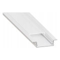 Sisseehitatav profiil LED-ribadele, 1 m, valge
