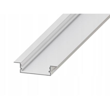 Sisseehitatav profiil LED-ribadele, 1 m, valge