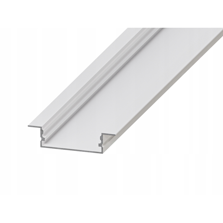 Sisseehitatav profiil LED-ribadele, 1 m, valge