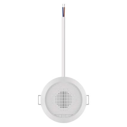 Sisseehitatud traadita uksekell 230V + 1xCR2032 valge