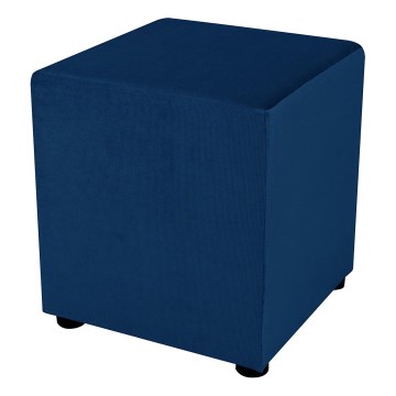 SIX tume sinine pouf 40x40 cm