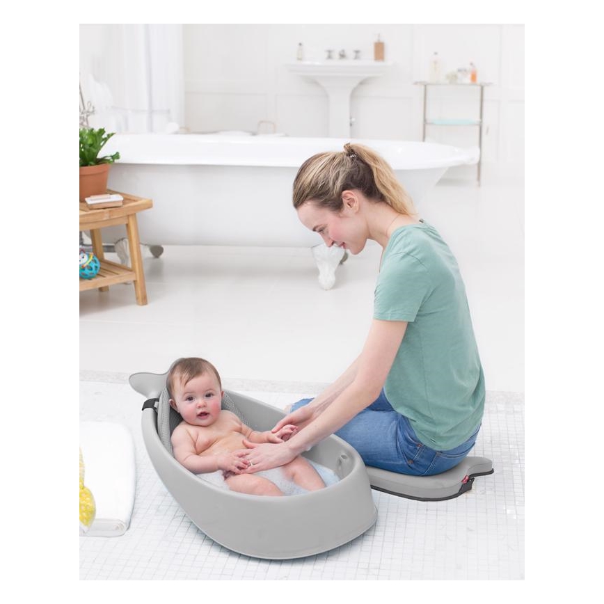 Skip Hop - Beebivann koos ergonoomilise matiga MOBY 3 hall