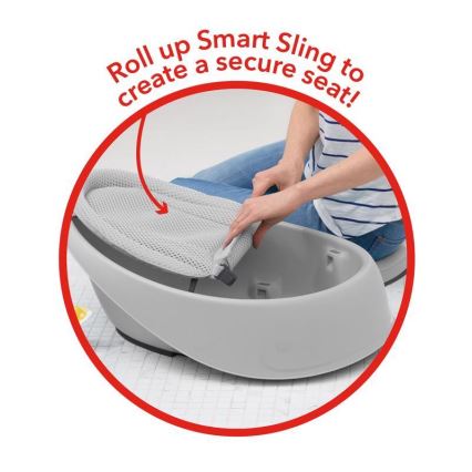 Skip Hop - Beebivann koos ergonoomilise matiga MOBY 3 hall