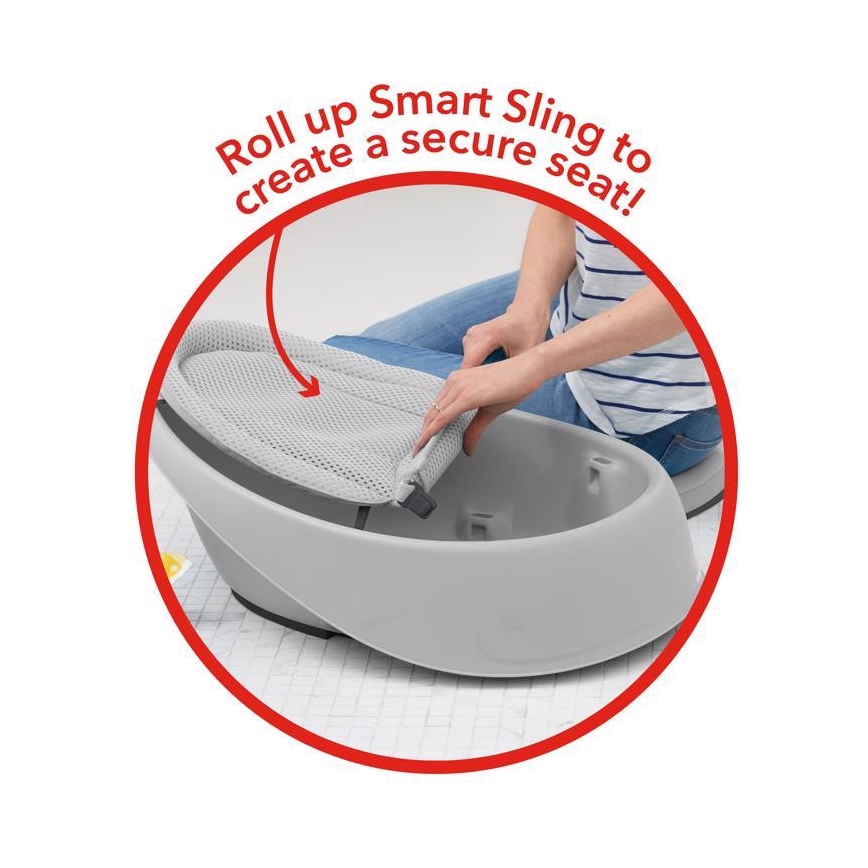 Skip Hop - Beebivann koos ergonoomilise matiga MOBY 3 hall