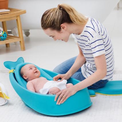 Skip Hop - Beebivann koos ergonoomilise matiga MOBY 3 sinine