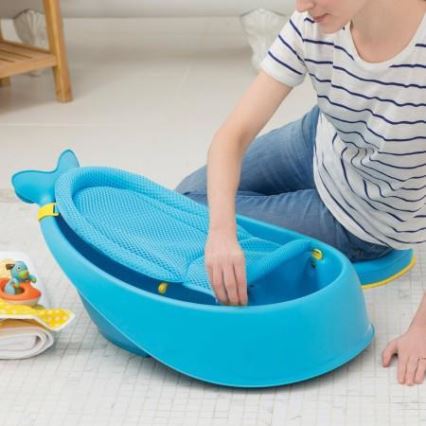 Skip Hop - Beebivann koos ergonoomilise matiga MOBY 3 sinine