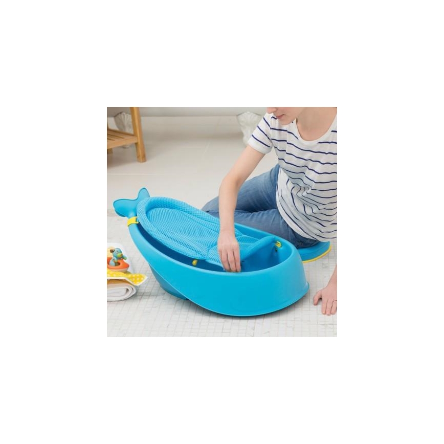 Skip Hop - Beebivann koos ergonoomilise matiga MOBY 3 sinine