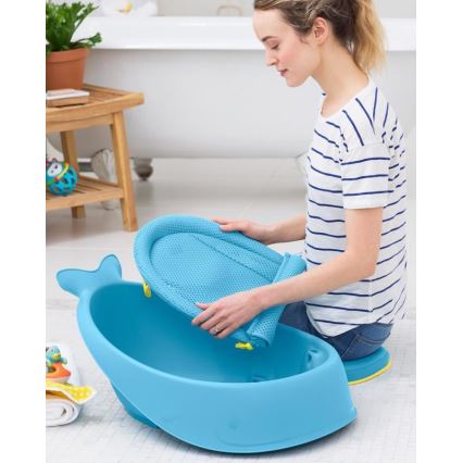 Skip Hop - Beebivann koos ergonoomilise matiga MOBY 3 sinine