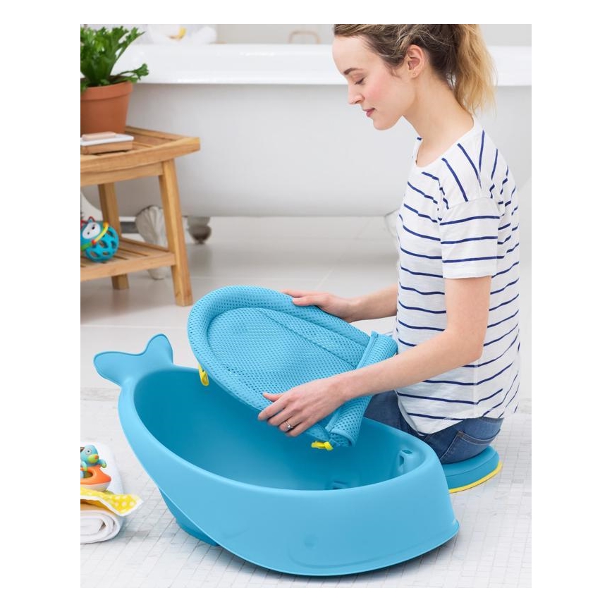 Skip Hop - Beebivann koos ergonoomilise matiga MOBY 3 sinine