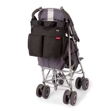 Skip Hop - DUO SIGNATURE mähkimiskott vankrile, must