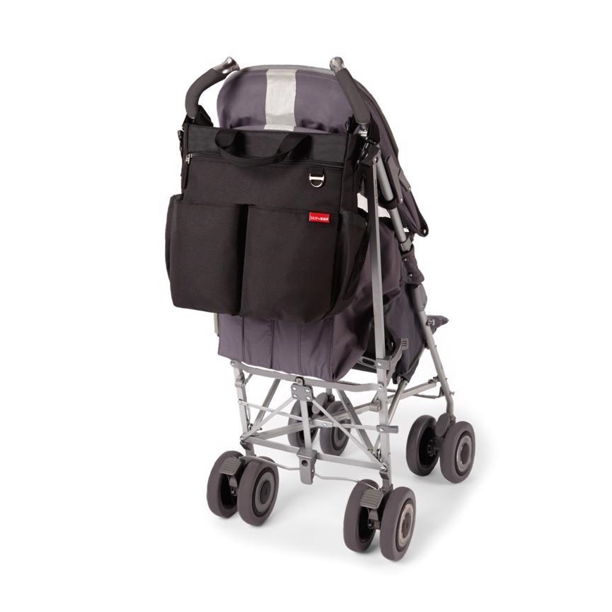 Skip Hop - DUO SIGNATURE mähkimiskott vankrile, must