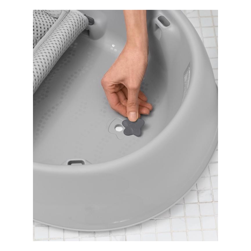 Skip Hop - Laste vann koos ergonoomilise alusega MOBY 3 hall