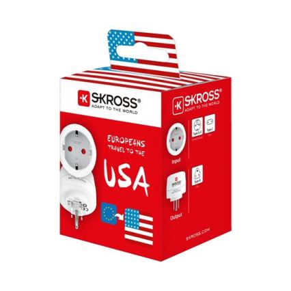 SKROSS - Reisiadapter USA 15A