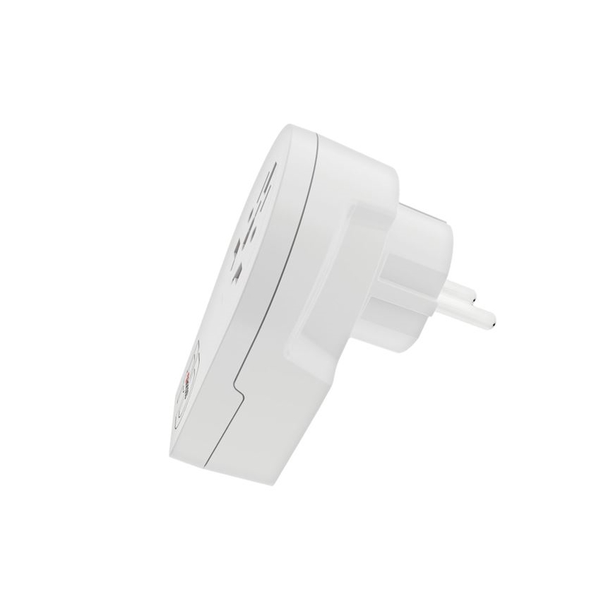 Euroopa reisadapter USB C20PD välismaalastele Tšehhis, USB‑C 20 W, tüüp E/F