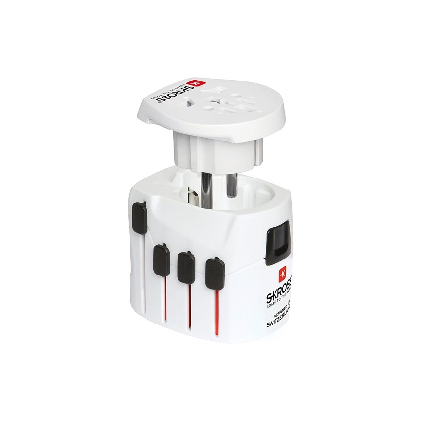 SKROSS - Universaalne reisiadapter 6,3A