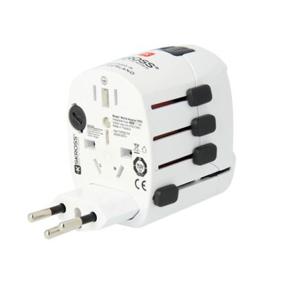 SKROSS - Universaalne reisiadapter 6,3A