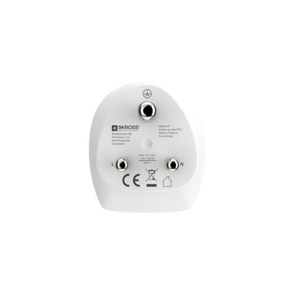 Reisiadapter Indiale, tüüp D