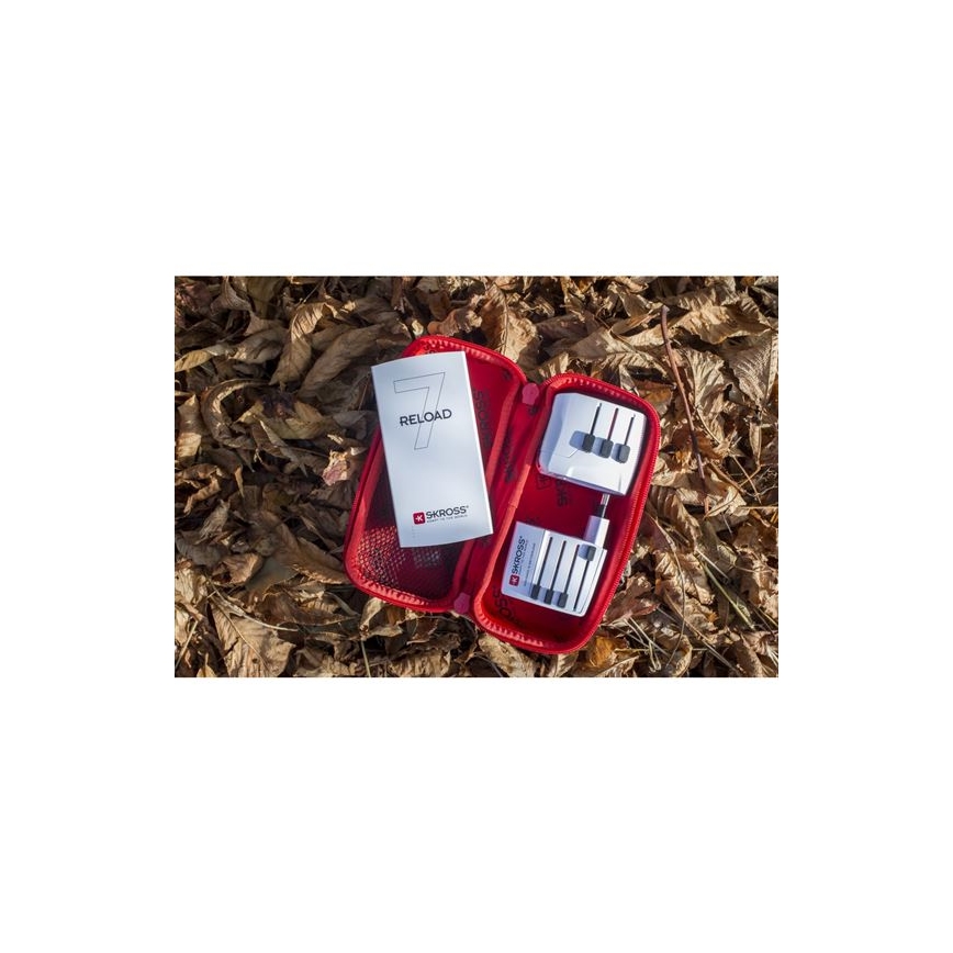 Reisivooluadapter (tüüp M) — sobib Lõuna-Aafrika, Aafrika ja Lähis-Ida jaoks