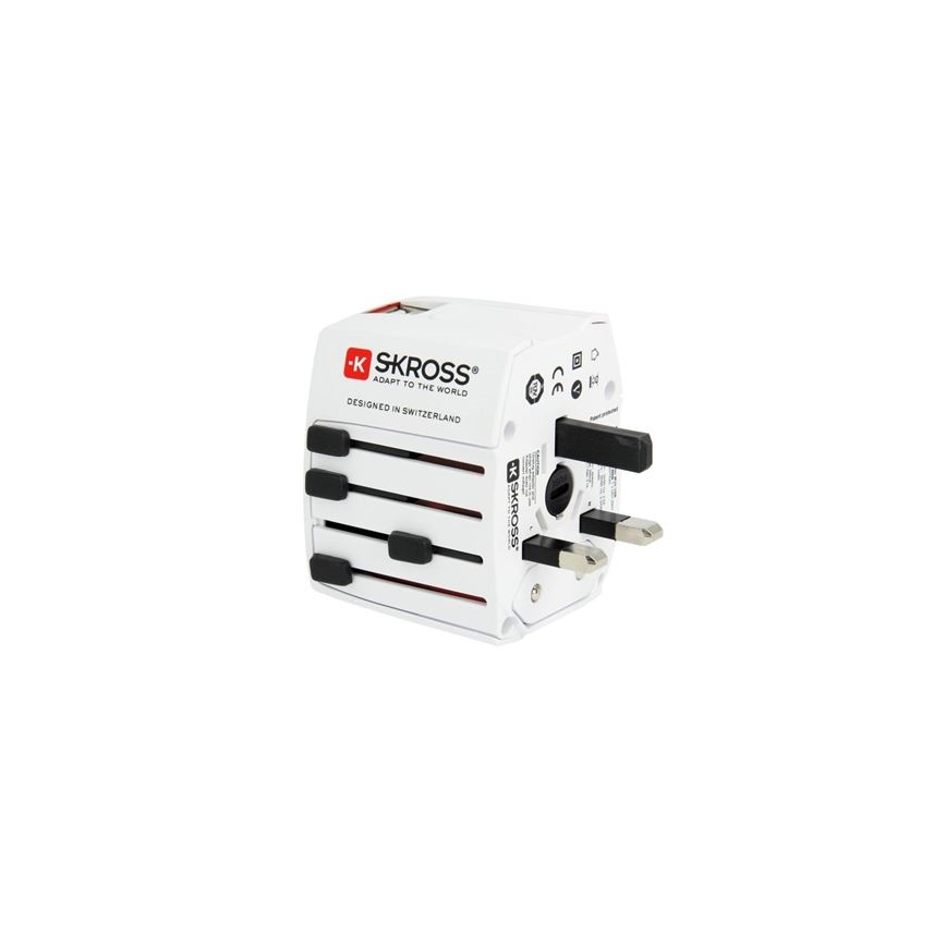 Reisivooluadapter (tüüp M) — sobib Lõuna-Aafrika, Aafrika ja Lähis-Ida jaoks
