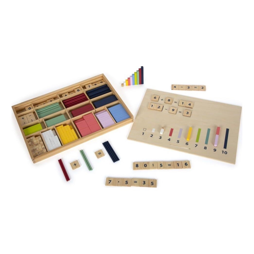 Small Foot - Lugemine puidust karbil Educate