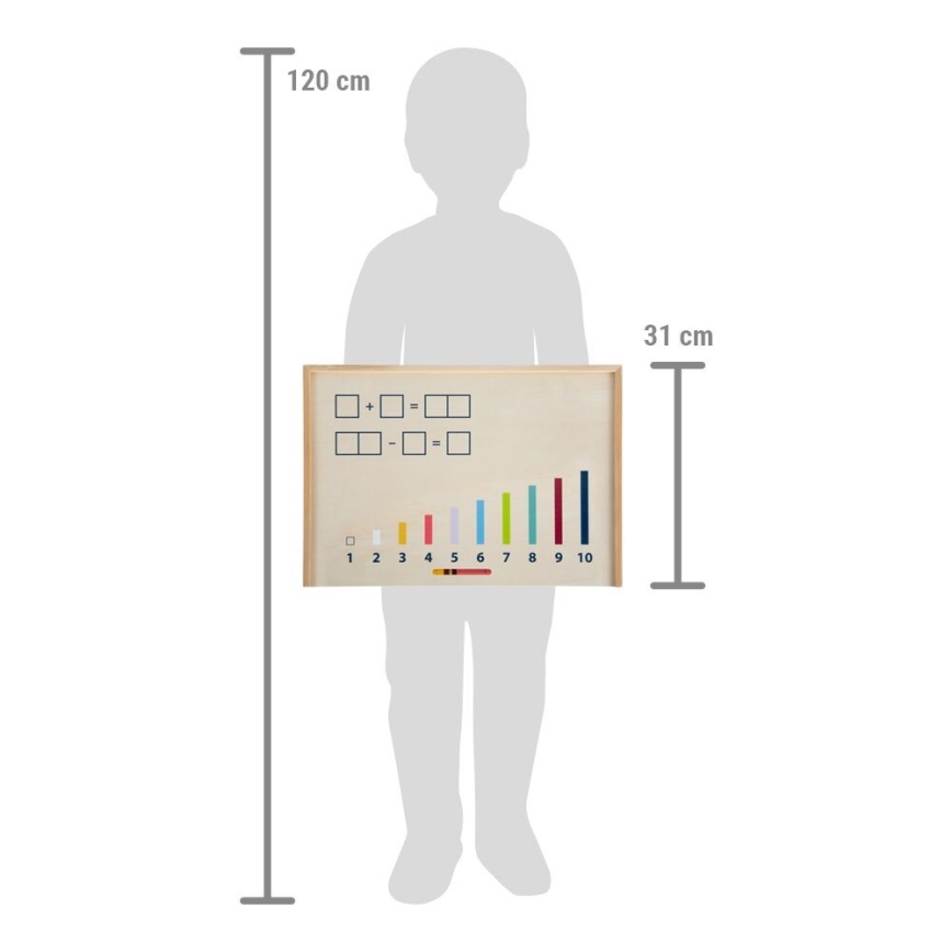 Small Foot - Lugemine puidust karbil Educate