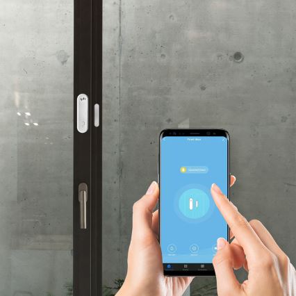 Ukse/akna alarm 2xAAA Wi-Fi Tuya