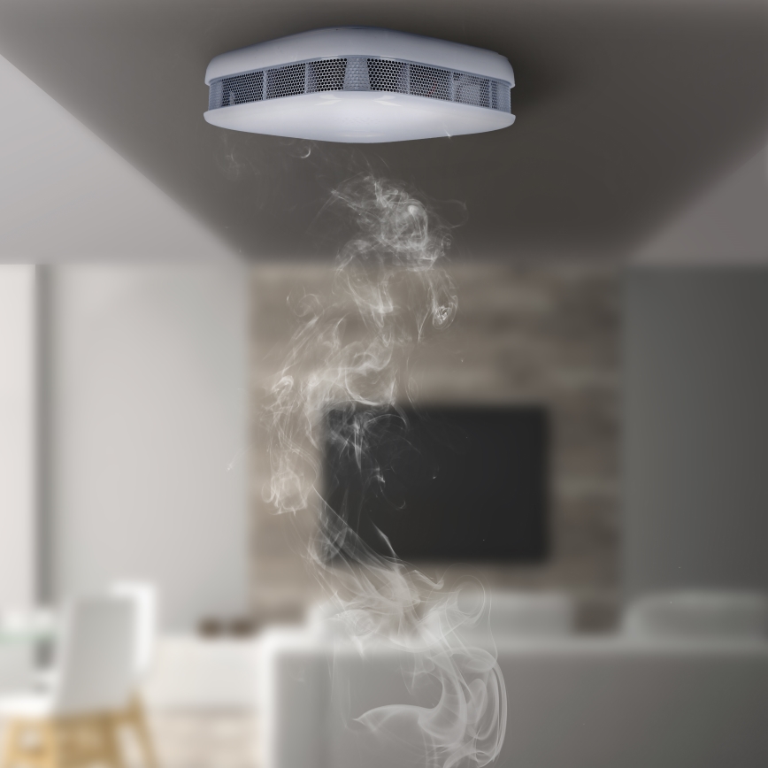 Suitsuandur alarmiga 85dB 1xCR123A Wi-Fi
