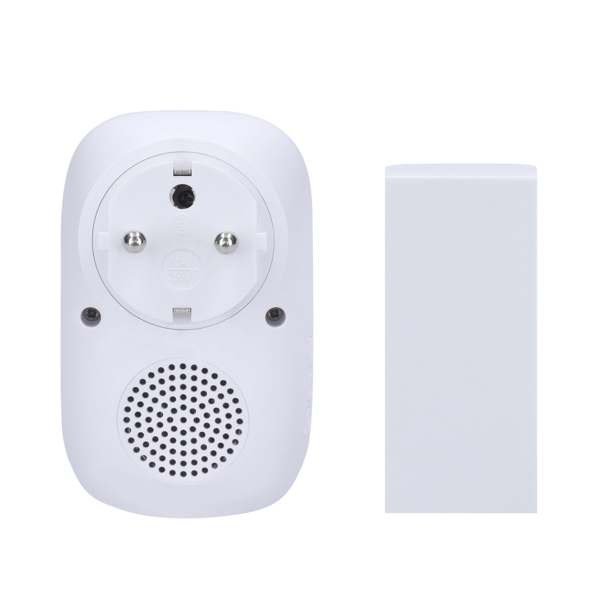 Juhtmevaba uksekell pistikuga 230V/1xLR23A IP55
