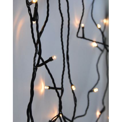LED välisvalguskett 500 LED / 8 funktsiooni / IP44 / 55 m / soe valge