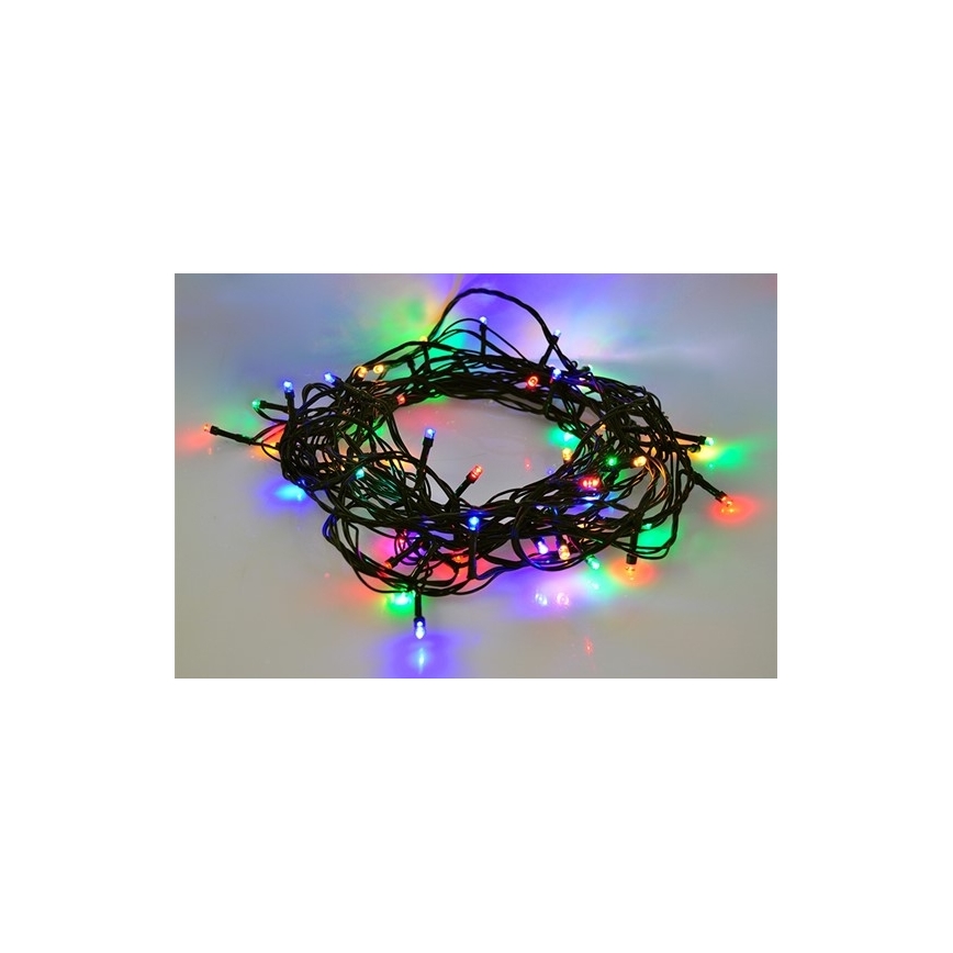 LED Väli valguskett 100xLED/8 funktsiooni IP44 13m mitmevärviline