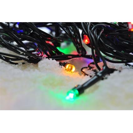 LED välisvalguskett 100xLED/8 funktsiooni IP44 13 m mitmevärviline