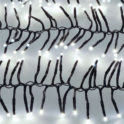 LED välistingimuste valguskett 576 LEDi, 8 funktsiooni, 8 m, IP44, külmvalge + pult