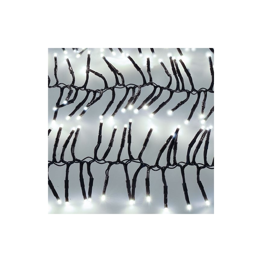 LED välistingimuste valguskett 576 LEDi, 8 funktsiooni, 8 m, IP44, külmvalge + pult