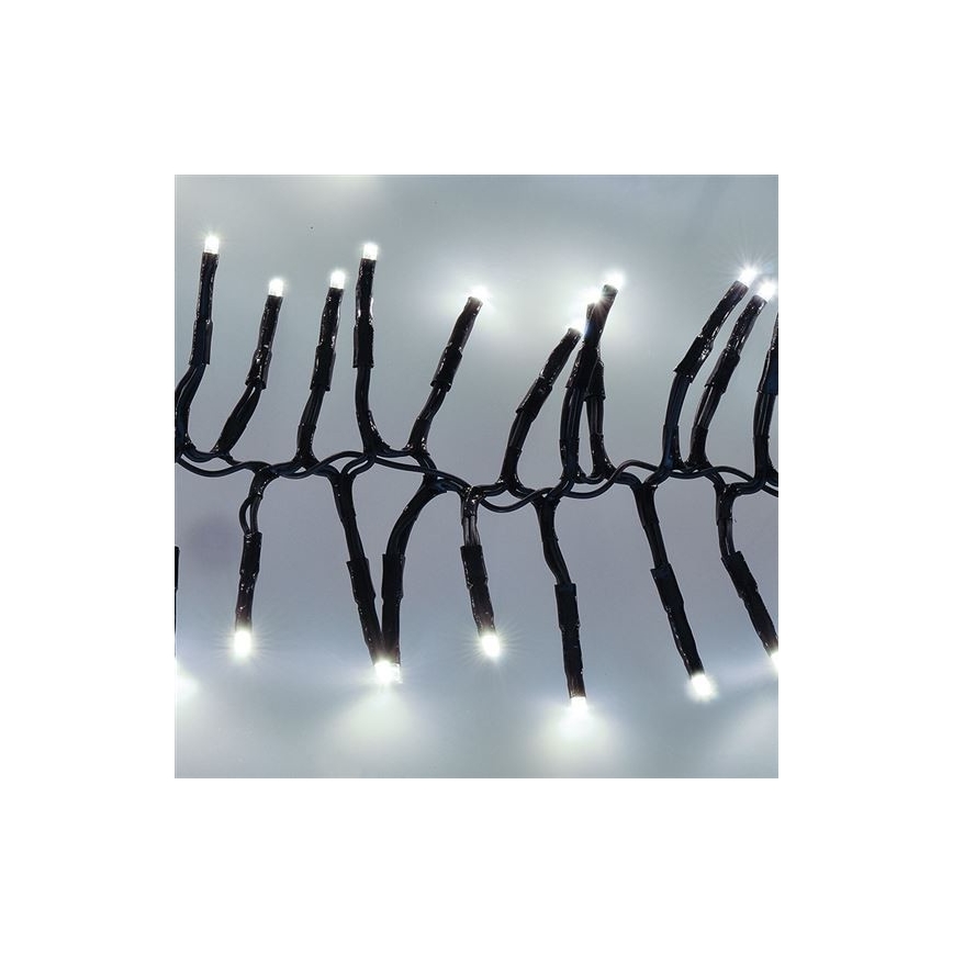 LED välistingimuste valguskett 576 LEDi, 8 funktsiooni, 8 m, IP44, külmvalge + pult