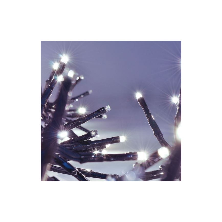 LED välistingimuste valguskett 576 LEDi, 8 funktsiooni, 8 m, IP44, külmvalge + pult