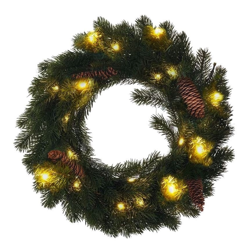 LED Jõuluteemaline välipärg 15xLED/3xAA IP44