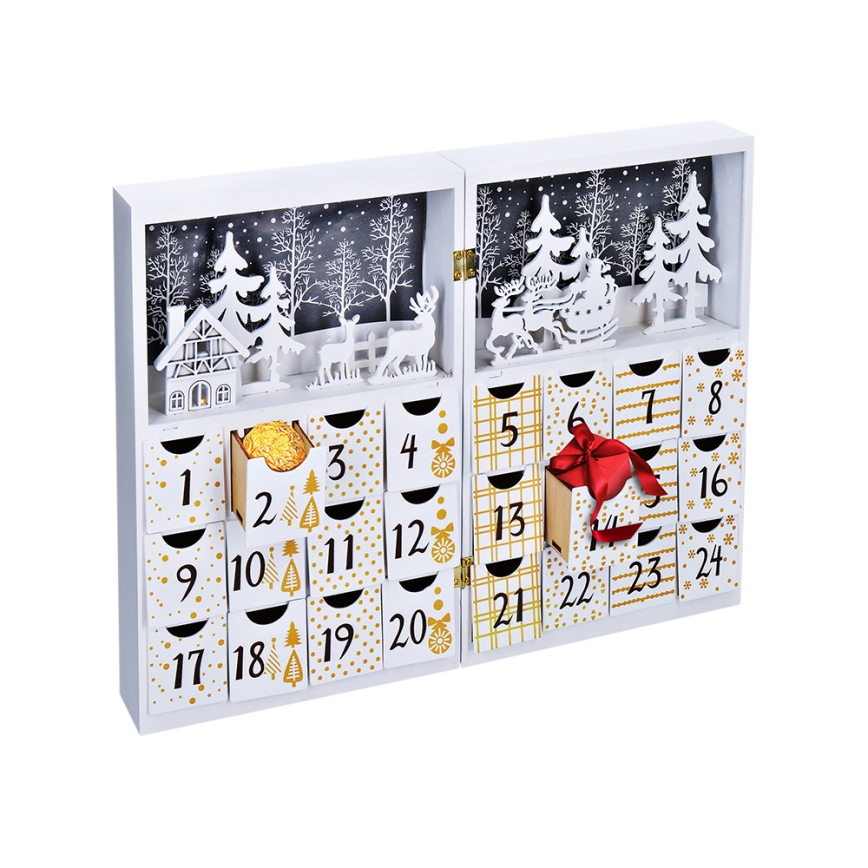 LED advendikalender LED/2xAAA