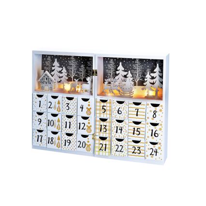 LED advendikalender LED/2xAAA