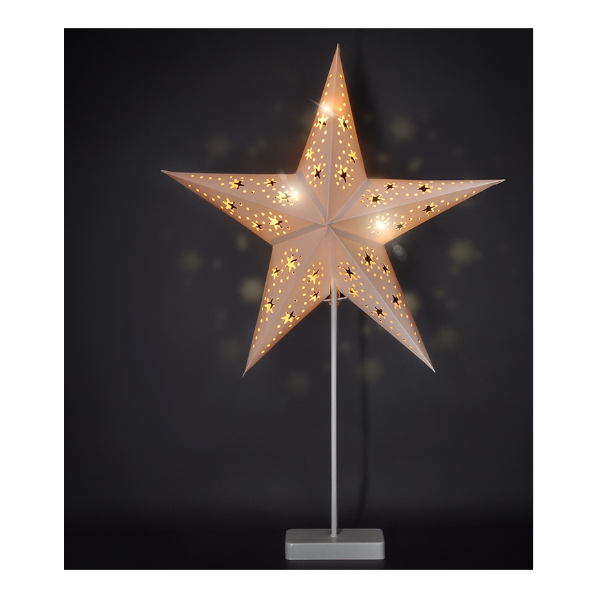 LED Jõulukaunistus LED/3xAA täht