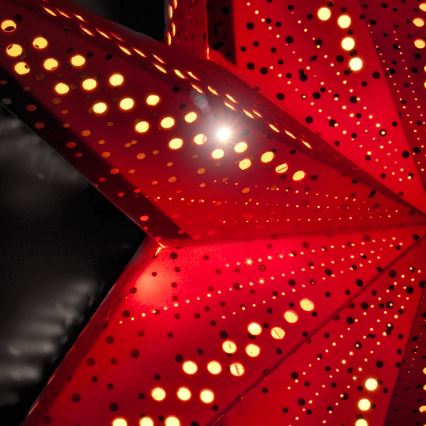 LED jõulukaunistus, täht, 60 cm, LED/2xAA